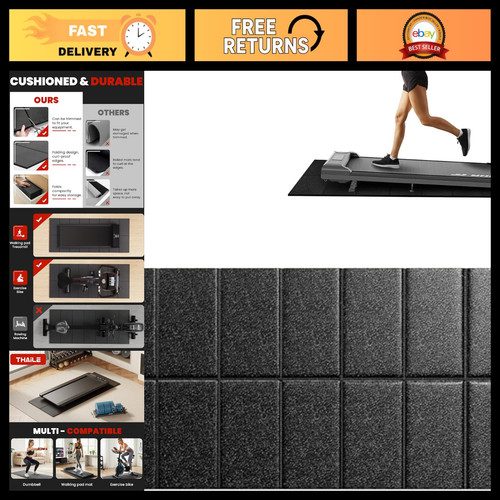 Carpet treadmill mat for - carpet,