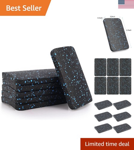 Pack rubber exercise mat - 6-pack,
