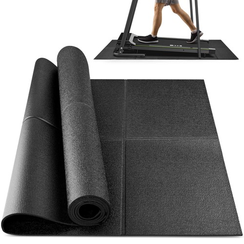 Foldable rubber treadmill mat - treadmill,