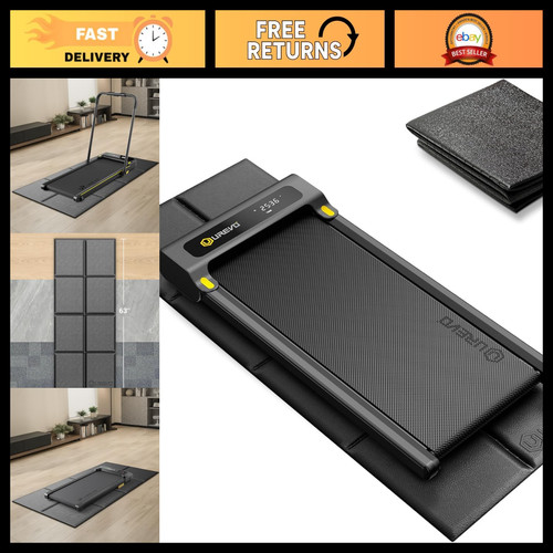 Foldable treadmill mat for - treadmill,