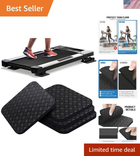 Durable treadmill mats - 4"x4",
