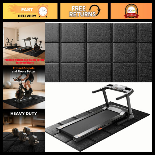 Extra large treadmill mat - large,
