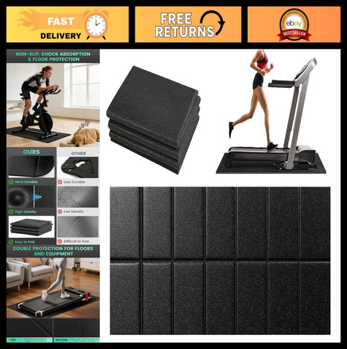 Foldable treadmill mat for - foldable,