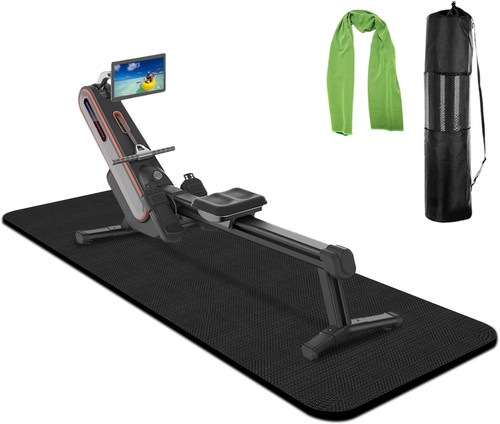 Rowing machine mat - rowing,